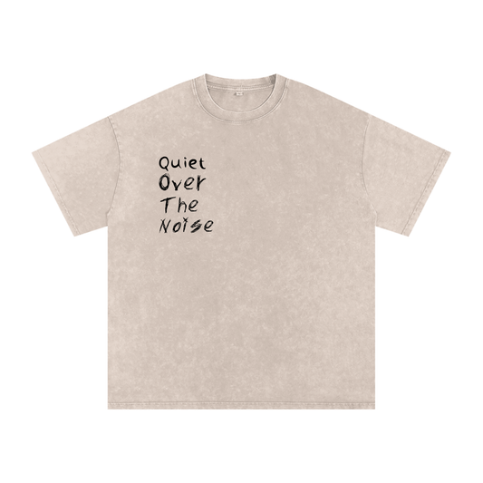 Acid Wash Oversize T-Shirt - 250 GSM