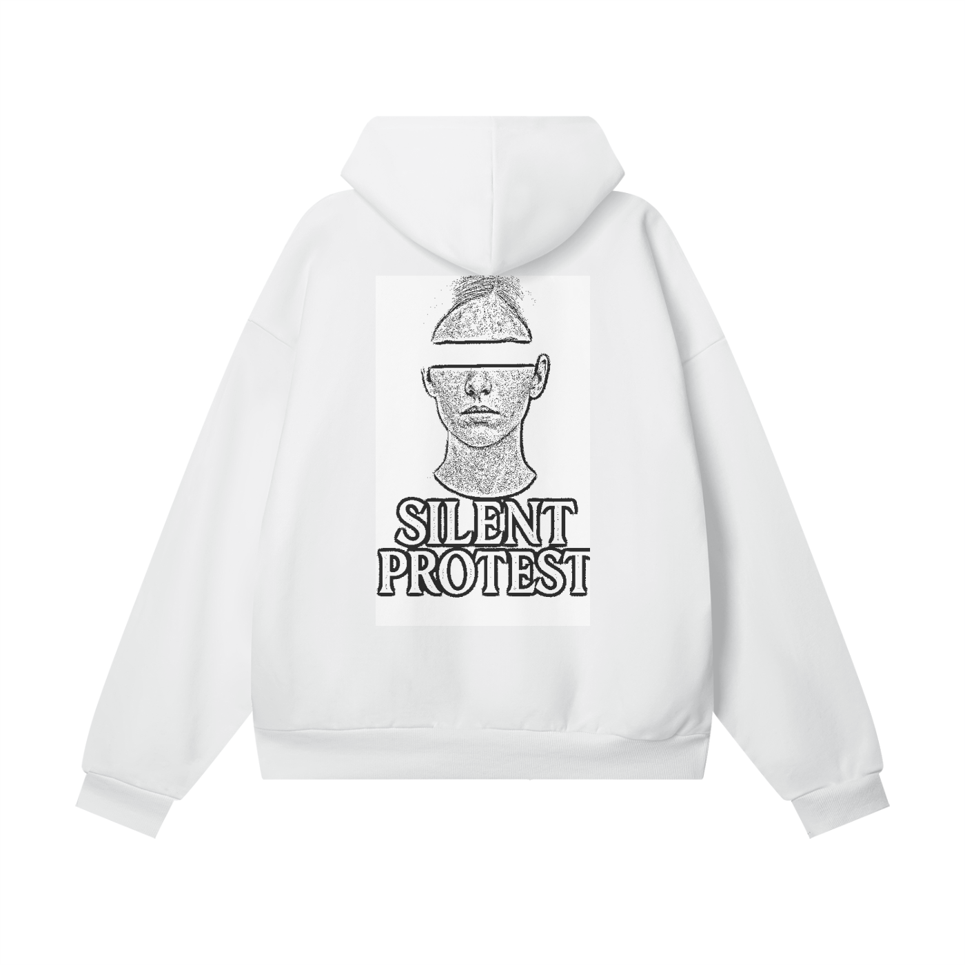 Loud minds quiet mouth hoodie